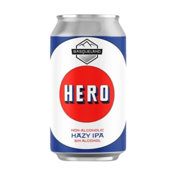 Hero Hazy IPA ( sin alcohol ) lata 33cl